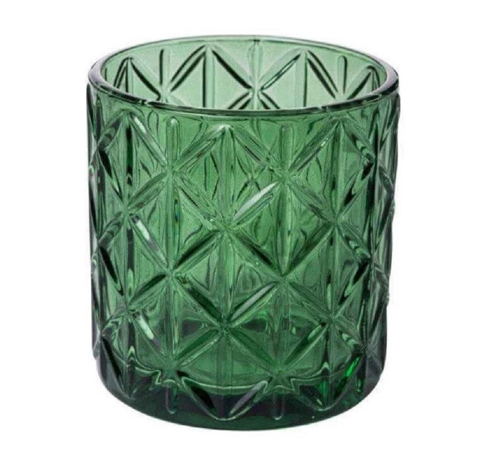 Sandra Rich Windlicht SANDRA RICH, "NOBLE" Teelichthalter, Teelichtglas 10cm von Sandra Rich