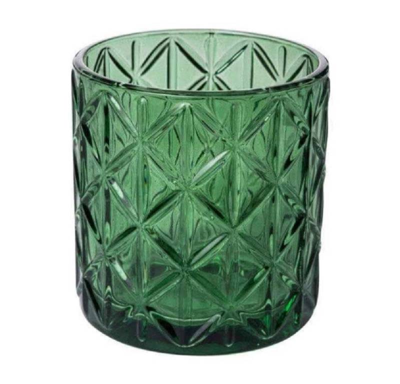 Sandra Rich Windlicht SANDRA RICH, "NOBLE" Teelichthalter, Teelichtglas 10cm von Sandra Rich