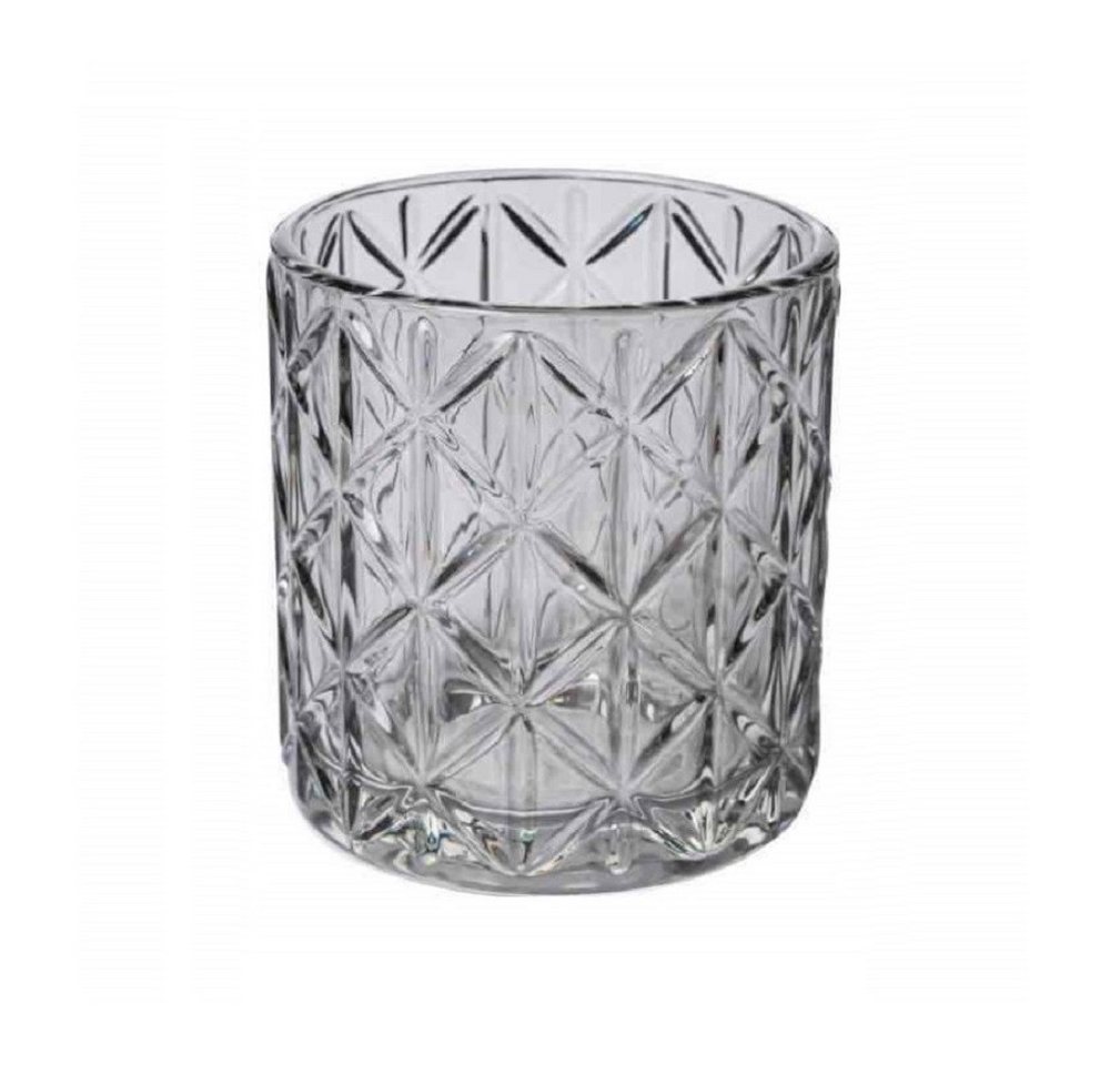 Sandra Rich Windlicht SANDRA RICH, "NOBLE" Teelichthalter, Teelichtglas 8cm von Sandra Rich