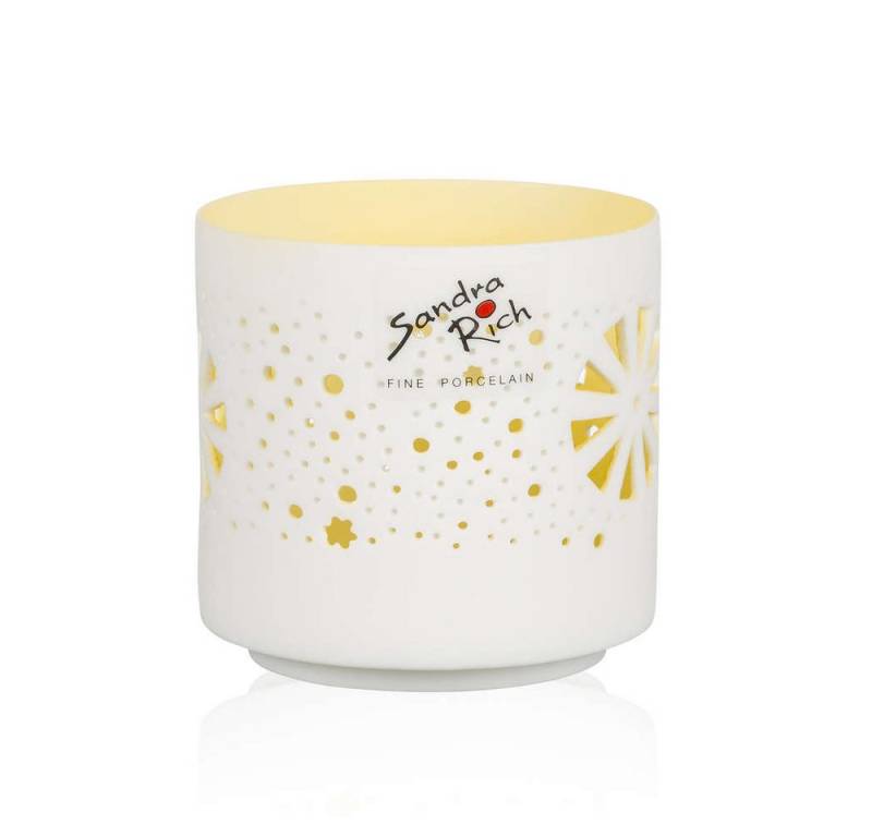 Sandra Rich Windlicht SANDRA RICH, Teelichthalter "ORIENT" 7cm. matt-weiß. Innen Farbig Sandra Rich Windlicht SANDRA RICH, Teelichthalter "ORIENT" 7cm. matt-weiß. Innen Farbig von Sandra Rich