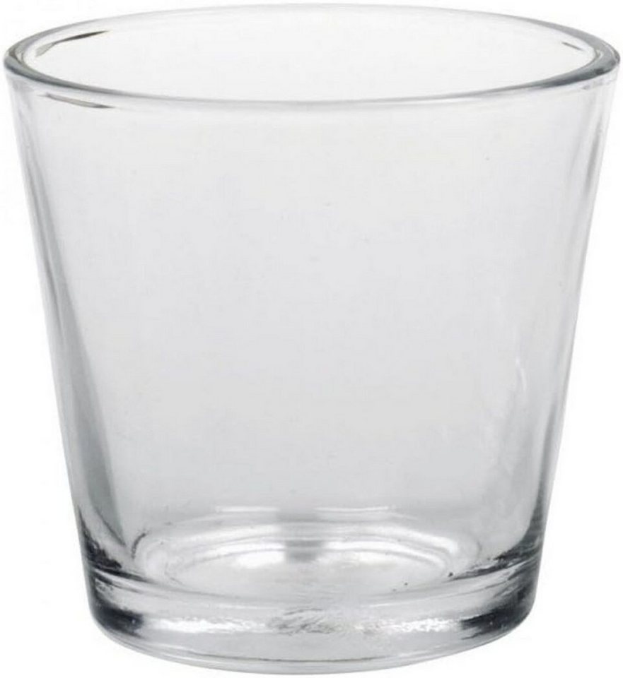 Sandra Rich Windlicht Windlicht 'Coni' aus Glas, konisch, Ø 7 x 6,5 cm, transparent (1 St) von Sandra Rich