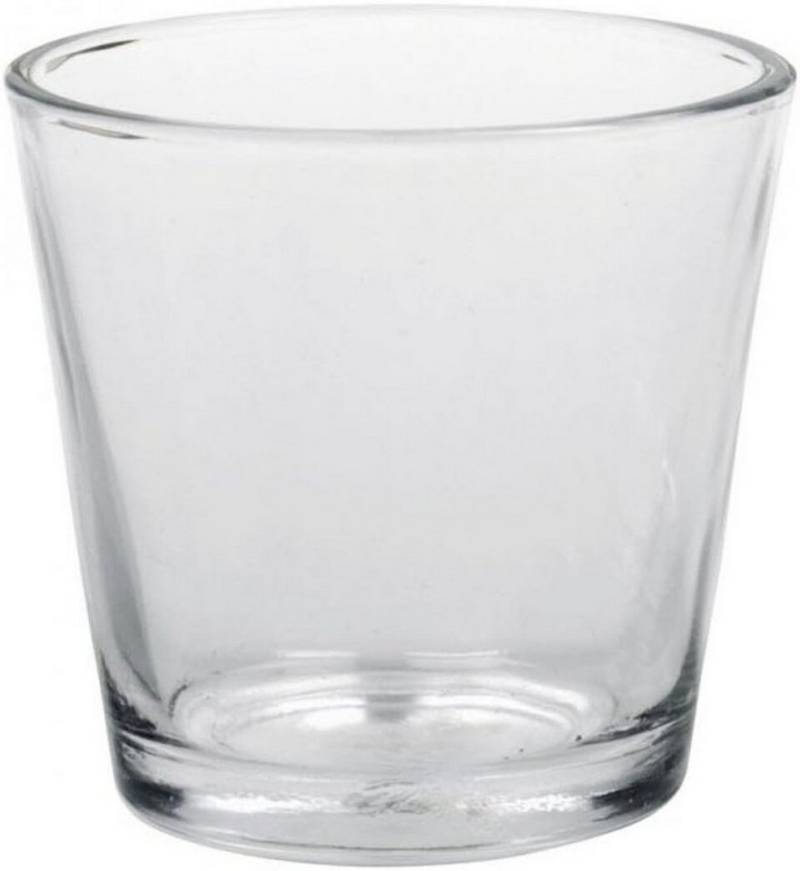 Sandra Rich Windlicht Windlicht 'Coni' aus Glas, konisch, Ø 7 x 6,5 cm, transparent (1 St) von Sandra Rich