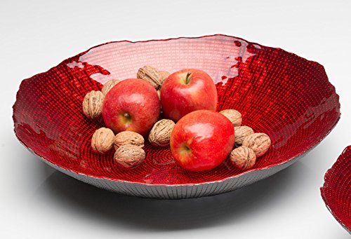 Sandra Rich Schale Luxor rot 8 cm Ø 38,5 cm Sandra Rich Schale Luxor rot 8 cm Ø 38,5 cm von Sandra Rich