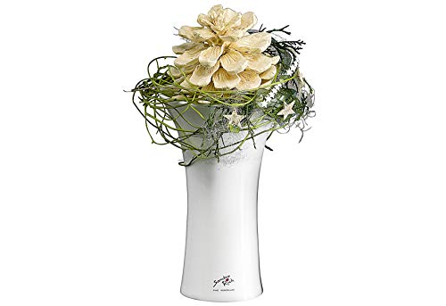 X-Vase weiß 22cm von Sandra Rich