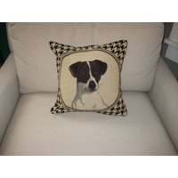 Dekorative Jack Russell Hund Kissen von SandraJohnInteriors