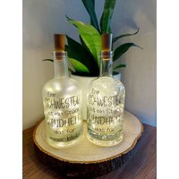 Flaschenlicht - Eine Schwester Ist Ein Stück Kindheit... Dekoflasche Geschenk Für Flaschenlicht - Eine Schwester Ist Ein Stück Kindheit... Dekoflasche Geschenk Für von SandraSBastelstube