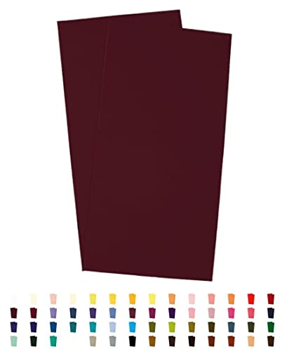 Sandras-Bastelladen 2er Set Kerzen Verzierwachsplatten - 200 x 100 x 0,5mm Weinrot Sandras-Bastelladen 2er Set Kerzen Verzierwachsplatten - 200 x 100 x 0,5mm Weinrot von Sandras-Bastelladen