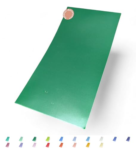 Sandras-Bastelladen - Pearl - Kerzen Verzierwachsplatte - 200 x 100 x 0,5mm Grün von Sandras-Bastelladen