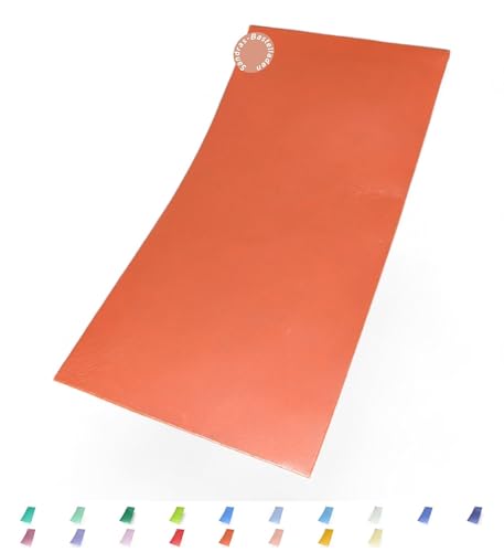 Sandras-Bastelladen - Pearl - Kerzen Verzierwachsplatte - 200 x 100 x 0,5mm Orange von Sandras-Bastelladen