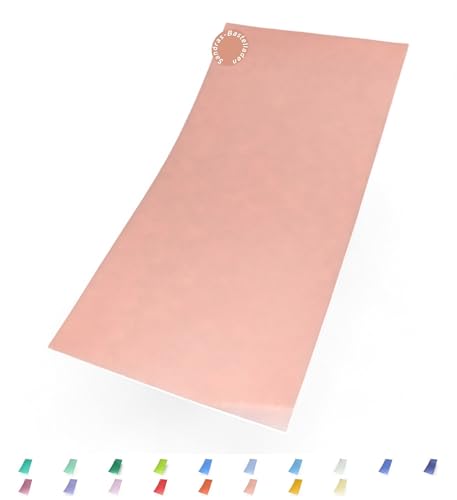Sandras-Bastelladen - Pearl - Kerzen Verzierwachsplatte - 200 x 100 x 0,5mm Rosa von Sandras-Bastelladen