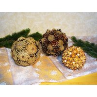 Zapfenkugel/Kugel Aus Kiefernzapfen Bucheckern Winterdeko Zum Hängen von SandrasKreativStube