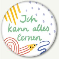 Magnet Ich Kann Alles Lernen Affirmation 37 Mm von SandyLohss