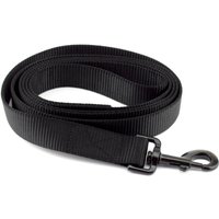 Gurtband Hundeleine - Massiv Schwarz ~ Massive Nylon Sandy Paws Collar Co Gurtband Hundeleine - Massiv Schwarz ~ Massive Nylon Sandy Paws Collar Co von SandyPawsCollarCo