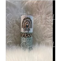 Mama Boho Regenbogen Sublimation Tumbler 20Oz Kann Jeden Namen Individuell Anpassen von SandyStarfishNH