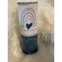 Mama Nanny Gigi Boho Regenbogen Sublimationsbecher 20 Unzen Kann Jeden Namen Anpassen von CynicalDesignsSC