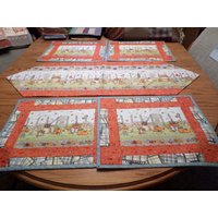 Tischläufer Und Handgemachte Steppplatzsets von SandysQuiltnFabrics