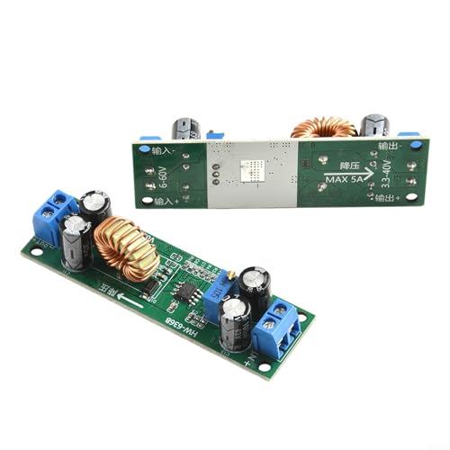 10 A DC DC Step Down Konverter Modul Einstellbarer Spannungsregler Eingang 6 5 V 48 V Ausgang 1 25 V 30 V mit Synchrongleichrichtung und Terminalverdrahtung von Sandyseptember