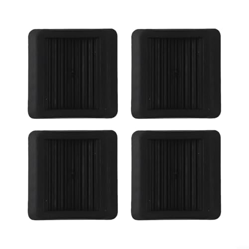 14 x Gummi-Möbel-Radstopper für Räder mit einem Durchmesser von weniger als 80 mm zum Einrasten und Schützen verschiedener Bodenflächen (4 Stück) von Sandyseptember