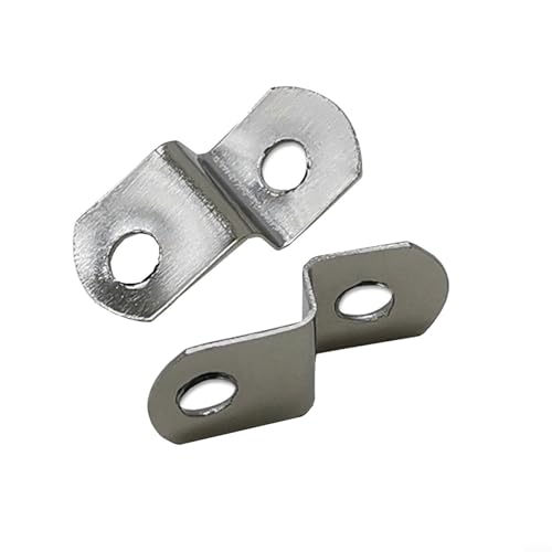 300 Stück Leinwand Offset Clips mit Schrauben zum Malen und Einrahmen, Eisen Befestigungsclips zur Befestigung der Leinwand auf Rahmen, geeignet für Kunst- und Bildmontage 300 Stück Leinwand Offset Clips mit Schrauben zum Malen und Einrahmen, Eisen Befestigungsclips zur Befestigung der Leinwand auf Rahmen, geeignet für Kunst- und Bildmontage von Sandyseptember