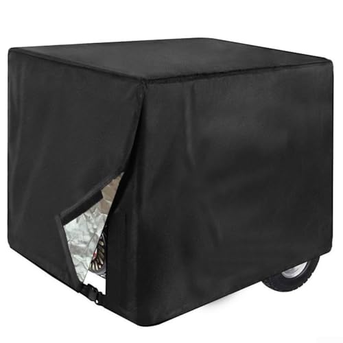 420D Oxford-Gewebe-Generatorabdeckung schützt Ihren Outdoor-Generator vor den Elementen (97 x 76 x 76 cm, schwarz) von Sandyseptember