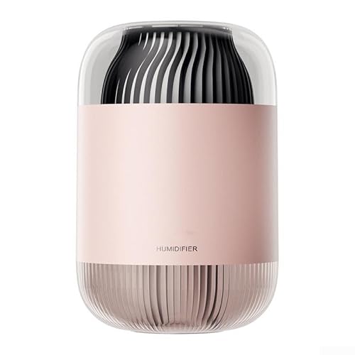 Ästhetische USB-Luftfeuchtigkeitscreme, modernes Design und benutzerfreundliche Bedienelemente verbessern Ihren Wohnraum Komfort (Rosa) von Sandyseptember