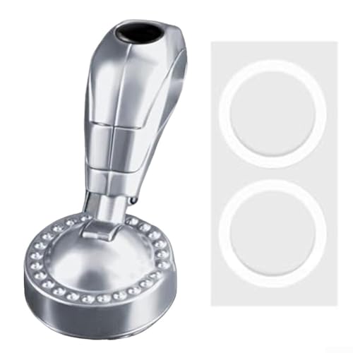 Auto Onebutton Start Rocker Motor Startstop Hebel mit dekorativem Stil und Mechanismus für präzisen Motorstart und -Stopp (Silber) von Sandyseptember