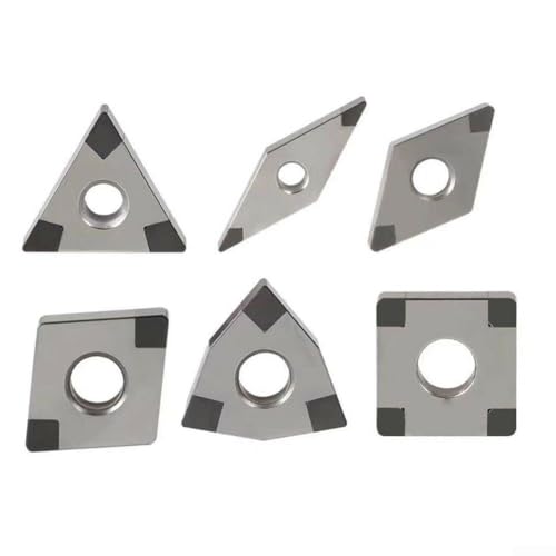 CBN CNC-Dreheinsätze HRC65 WNMG431 VNMG331 CNMG431 TNMG331 Superharte Stahlwerkzeuge zum Veredeln von gehärtetem Stahl (VNMG080408 CBN-6) von Sandyseptember