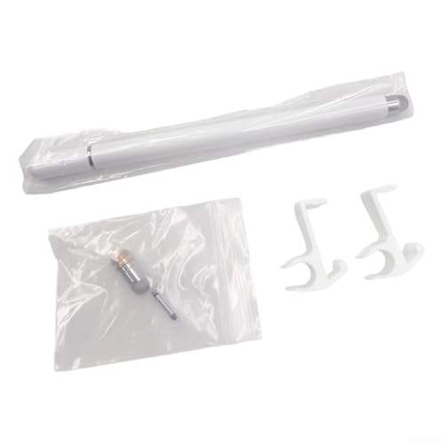 Ersatz-Stift- und Halterungs-Set mit Netz- und Scheibenspitzen für Skylight 38,1 cm Kalender bietet sichere und einfache Aufbewahrung des Eingabestifts (weiß) von Sandyseptember