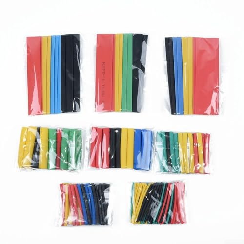 Flammhemmende Schrumpfschläuche, Packung mit 164 Stück, für Haushalts- und Datenverdrahtungsbedürfnisse Flammhemmende Schrumpfschläuche, Packung mit 164 Stück, für Haushalts- und Datenverdrahtungsbedürfnisse von Sandyseptember