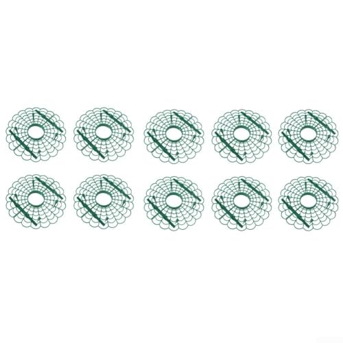 Gartenpflanzen-Stützregale für Erdbeeren und andere Pflanzen, Kunststoffständer zur Verbesserung der Pflanzengesundheit und Reduzierung des Bodenkontakts, 10 Stück von Sandyseptember