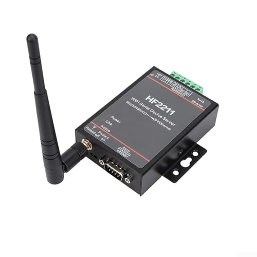HF2211 Serial Communication Module RS232 RS485 RS422 WiFi Ethernet Converter for Industrial Use Supports eCos OS OTA Update and Wireless Network Modes von Sandyseptember
