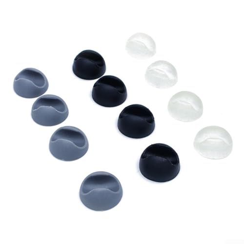 Hairpin Beinschoner für Möbelfüße für Pads, rutschfeste PVC-Abdeckungen, 8 Stück, für Stuhl- und Tischbeine, schützt Böden vor Schrammen und Kratzern (grau) von Sandyseptember