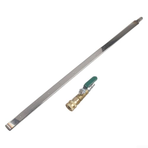 Heizkörper- und Wassertank-Reinigungswerkzeug mit 80 cm Stahlstange und Luftröhre-Schnellanschluss für Kfz-Kühlsystem-Service (B) von Sandyseptember