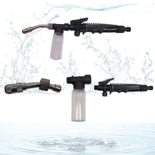 Innovativer 2-in-1-Auto-Wasserreiniger-Zauberstab, um Ihren Gartenschlauch in einen leistungsstarken Reiniger zu verwandeln (38 cm + Schaumstoffflasche) von Sandyseptember