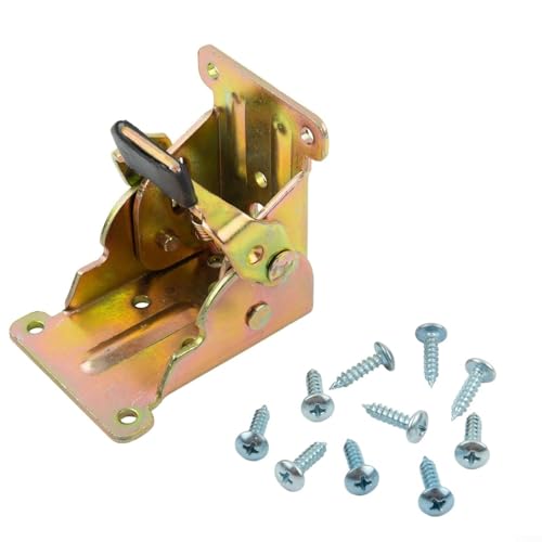 Klappbare Tischbeinhalterungen mit Metallkonstruktion für Tisch-, Stuhlverlängerung, Schrank- und Schubladenanwendungen (Gold) von Sandyseptember