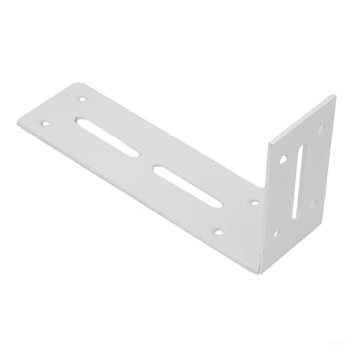 L-förmige verstellbare Eckregalhalterungen für sichere Möbelinstallation (L weiß) von Sandyseptember