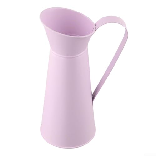 Lebendige Eisenvase mit einzigartigem Design für atemberaubende Blumenarrangements in jedem Raum (Rosa) von Sandyseptember