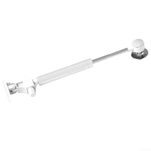 Leise und Gasdruckfeder für Schranktüren mit Kupfer-Öldichtung und dicker Reisestange für mehrere Aufbewahrungslösungen (weiß) von Sandyseptember