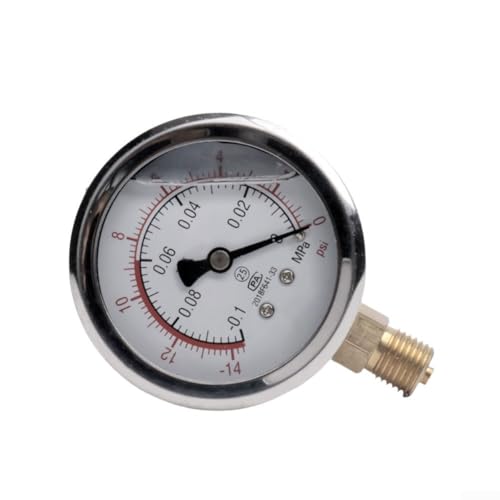 Leistungsstarkes 60 mm Manometer, 0 2 5 MPa, Dual-Skala für MPa- und Psi-Messungen (0 ~ 0,25 MPa) von Sandyseptember