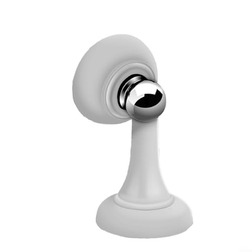 Magnetischer Türstopper aus Silikon für Wand und Boden, hält Türen offen, ohne Bohren (weiß) von Sandyseptember