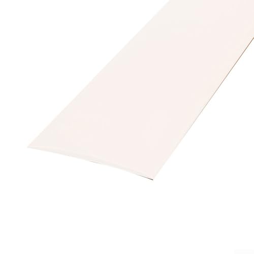 PVC Boden-Übergangsstreifen mit wetterfesten Eigenschaften perfekt für Renovierungsarbeiten zu Hause (weiß) von Sandyseptember