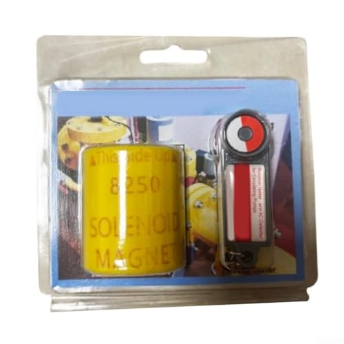 Pumpendrehtester mit magnetischer Anzeige und Magnetventilöffnungserkennung für Heizungsbauer und HLK-Wartung (gelb) von Sandyseptember