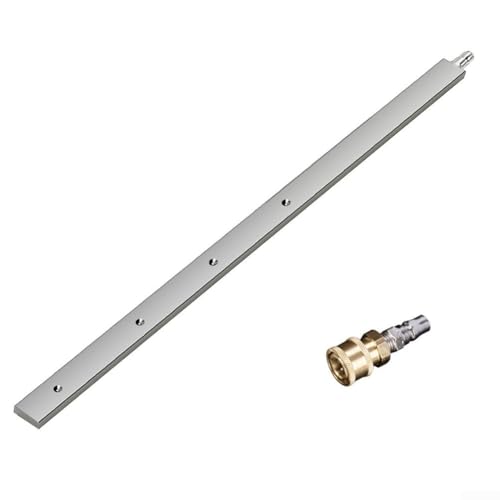 Reinigungswerkzeug für Heizkörper und Wassertank mit 80 cm Stahlstange und Luftröhre-Schnellanschluss für Kfz-Kühlsystem-Service (A) von Sandyseptember