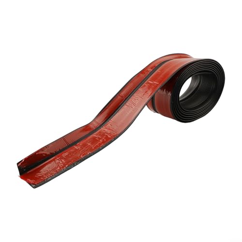 Rutschfeste PVC Treppenkantenstreifen mit starker Bindung für sichere Montage auf sauberen, trockenen Oberflächen, geeignet für Innen- und Außentreppen aus Holz, Fliesen oder Metall (schwarz) von Sandyseptember