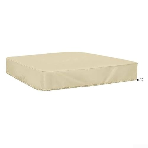 Sandkastenabdeckung für den Außenbereich, erhältlich in mehreren Größen 120 x 120 cm, 150 x 150 cm, 180 x 180 cm (150 x 150 x 20 cm) von Sandyseptember
