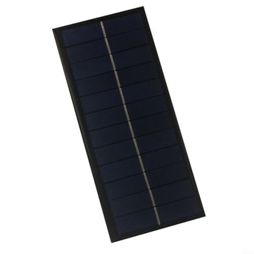 Sandyseptember 2,5 W Solar-Ladepanel, Solarstromversorgung mit Dual-Spannung für den Außenbereich, Garten (2,5 W12 V) von Sandyseptember
