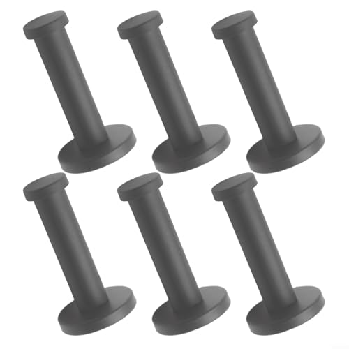 Sandyseptember 6er Set Garderobenhaken aus Edelstahl im modernen Design, perfekt für Badezimmer oder Wand Sandyseptember 6er Set Garderobenhaken aus Edelstahl im modernen Design, perfekt für Badezimmer oder Wand von Sandyseptember