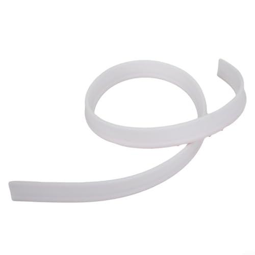 Sandyseptember Dusch-Wasserstopfen Dichtungsstreifen 1 m PVC-Barriere entworfen für Badezimmer Curbless Duschen, um Wasser zu enthalten und Auslaufen zu verhindern von Sandyseptember