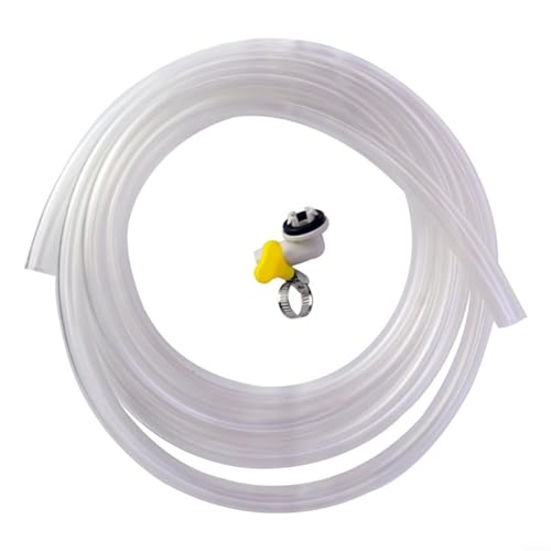 Sandyseptember Flexibles Abflussrohr für Klimaanlage, 15 mm, 3 m Länge, ABS-Material mit Verbindungsklemme für geteilte Fenster, AC-Drainage Sandyseptember Flexibles Abflussrohr für Klimaanlage, 15 mm, 3 m Länge, ABS-Material mit Verbindungsklemme für geteilte Fenster, AC-Drainage von Sandyseptember