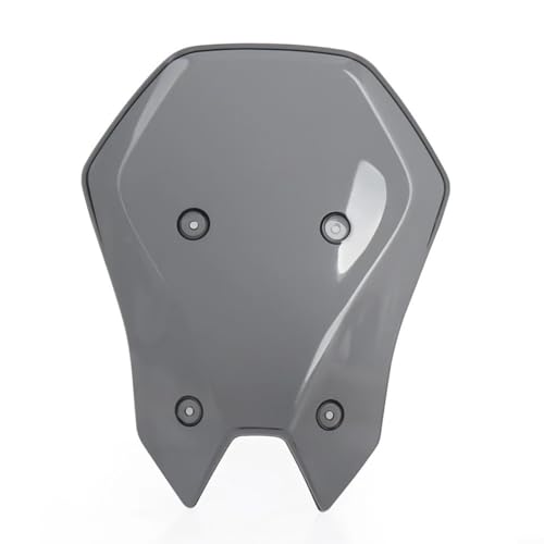 Sandyseptember Frontscheibe erhöhte Windschutzscheibe, Acrylschutz für Kawasaki Z900 2025 SE Motorrad-Windabweiser transparent grau schwarz erhältlich (grau) von Sandyseptember